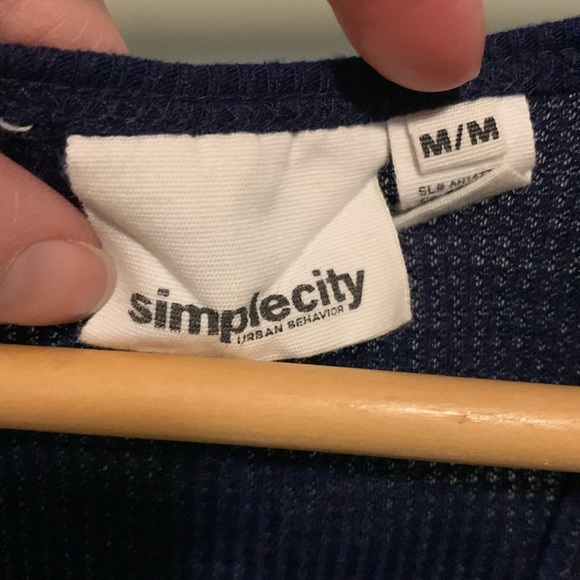 Urban Behaviour Purple Sheer Tank Top, Size M - Picture 2 of 4